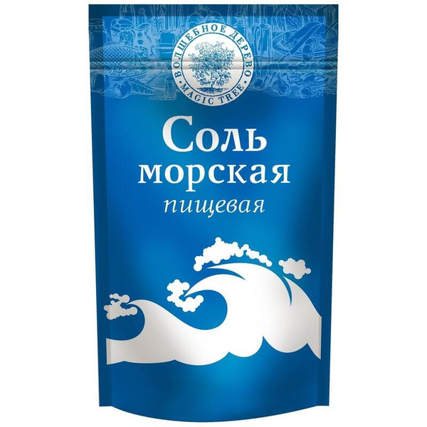 Соль Волшебное дерево морская 250г (15 штук в упаковке) - купить с ...