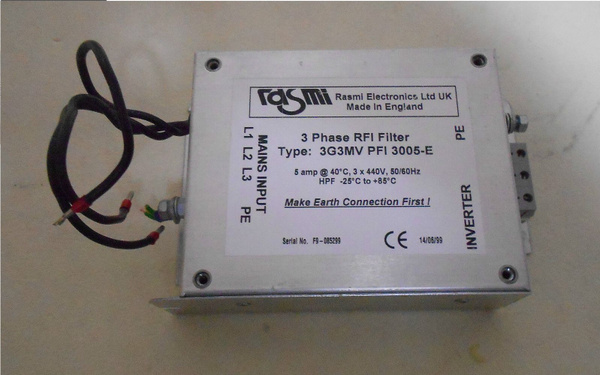 Входной фильтр ЭМС для инверторов Omron 3G3MV-PFI-3005E - купить по ...