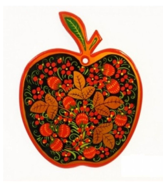 ЦАРЬСАМОВАРОВЪ Возвращаем традиции Разделочная доска "Хохлома", 27х20 ...