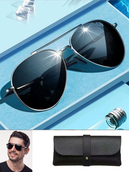 Очки солнцезащитные мужские, с поляризацией , антибликовые HD Glasses ...