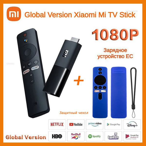 Медиаплеер Xiaomi TV Stick;Mi TV Stick 2K, HDMI, темно-синий, Android ...
