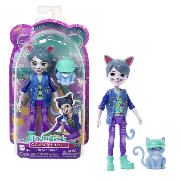 Кукла Enchantimals HNT59 Кот Коул и Клоу - купить с доставкой по ...