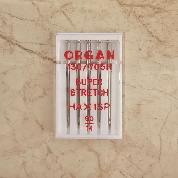ORGAN иглы для швейных машин Супер стрейч №90, 5 шт. - купить с ...