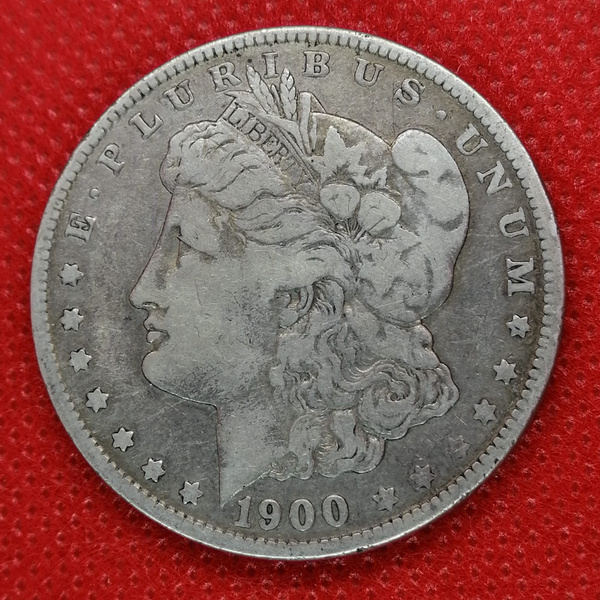 Серебряный доллар Моргана США 1900 года - купить в интернет-магазине ...