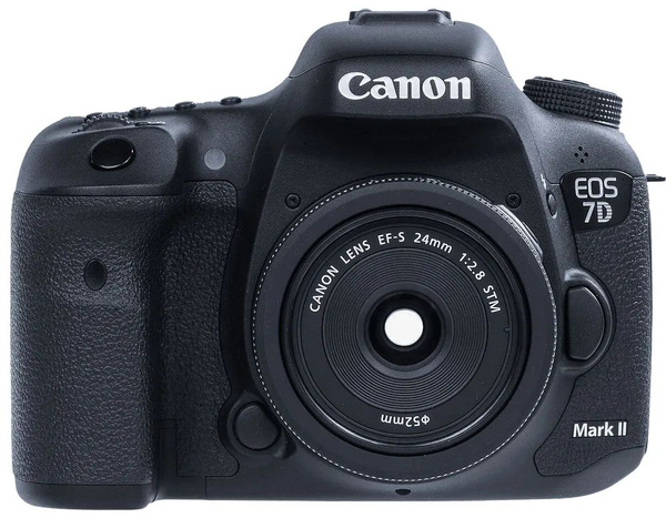 Зеркальный фотоаппарат Canon 7D mark II 24MM STM - купить по низкой ...