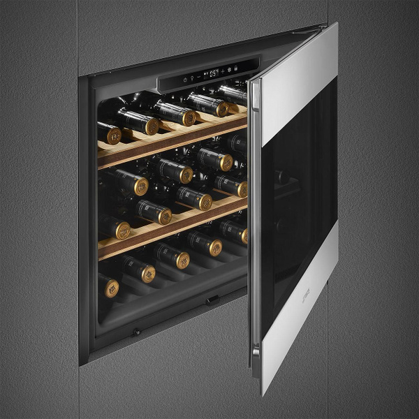 Встраиваемый винный шкаф Smeg CVI321X3 по низкой цене: отзывы, фото ...