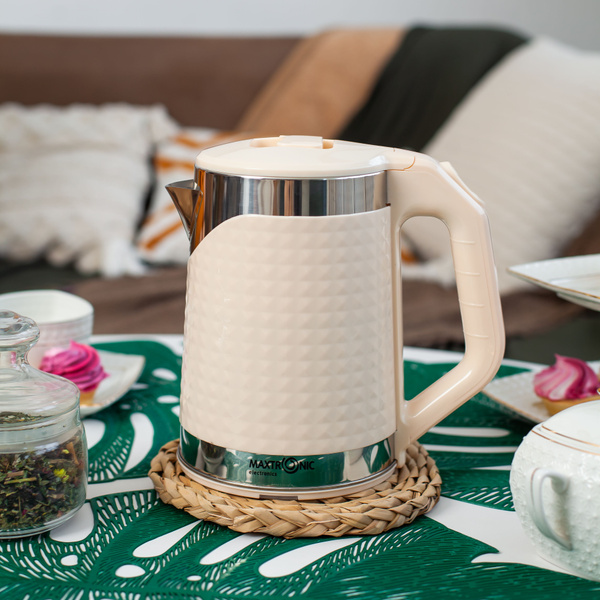 Чайник электрический с двойными стенками MAXTRONIC MAX-1008 купить на ...