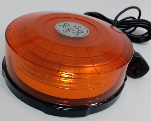 Маяк проблесковый светодиодный оранжевый DC 12-24V AS-911 - купить с ...