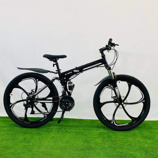 Велосипед складной на литых дисках CRUZER S555 26 колеса 17 рама 21 ...