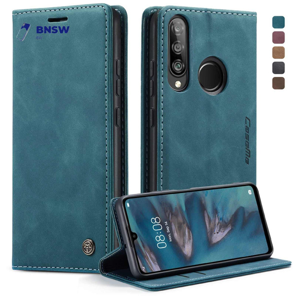 Caseme Кожаный чехол для Huawei P30 Lite / Nova 4E / Хуавей Р30 Лайт с ...