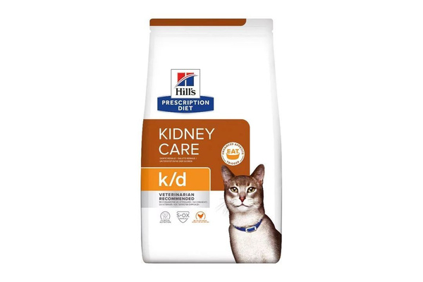 Сухой диетический корм для кошек Hill's Prescription Diet Kidney Care k ...