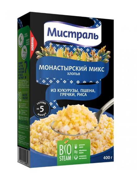 Хлопья Мистраль Монастырский микс, 400 г - купить с доставкой по ...