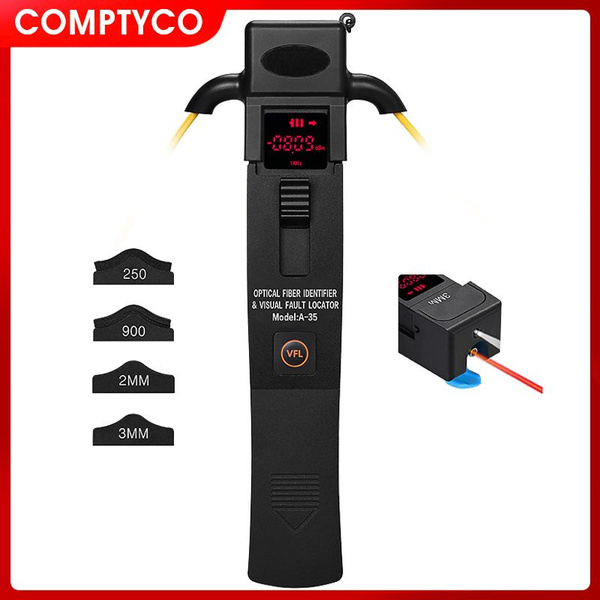 COMPTYCO AUA-35 идентификатор оптического волокна VFL 10KM светодиодный ...