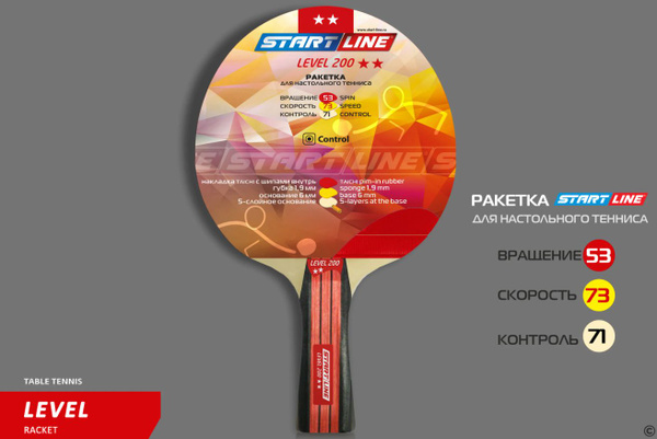 Start Line Ракетка для настольного тенниса, - купить с доставкой по ...