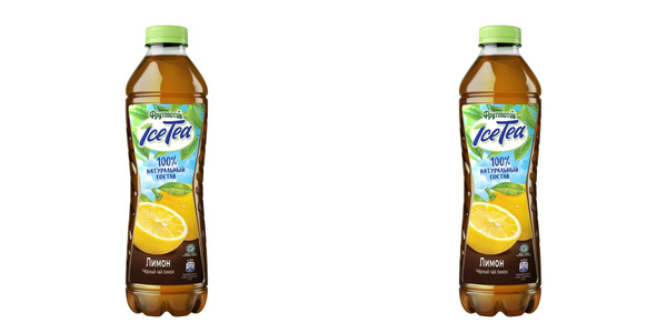 Фрутмотив Холодный черный чай IceTea со вкусом лимона, 1,5 л, 2 шт ...