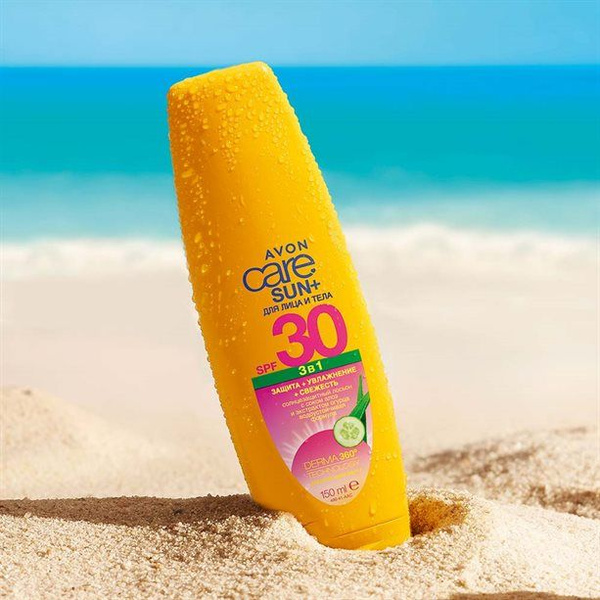 Солнцезащитный лосьон для лица и тела SPF 30, 150 мл - купить с ...