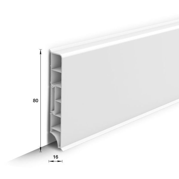 Ideal Плинтус 2200x16 мм, 1 шт., Прямоугольный купить на OZON по низкой ...