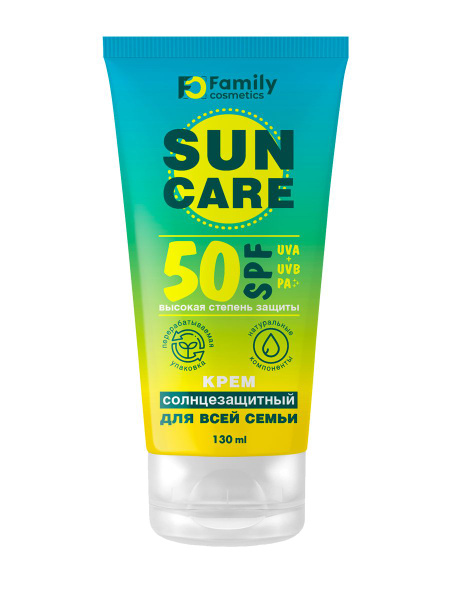 Крем от солнца SPF 50+ Солнцезащитный крем для всей семьи Family ...