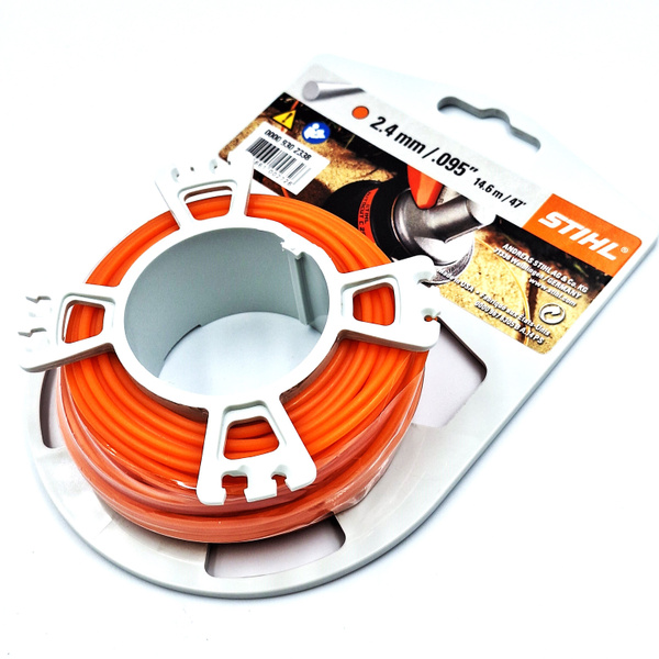 Леска для триммера Леска для триммера STIHL 2.4 мм х 14.6 м (круглое ...