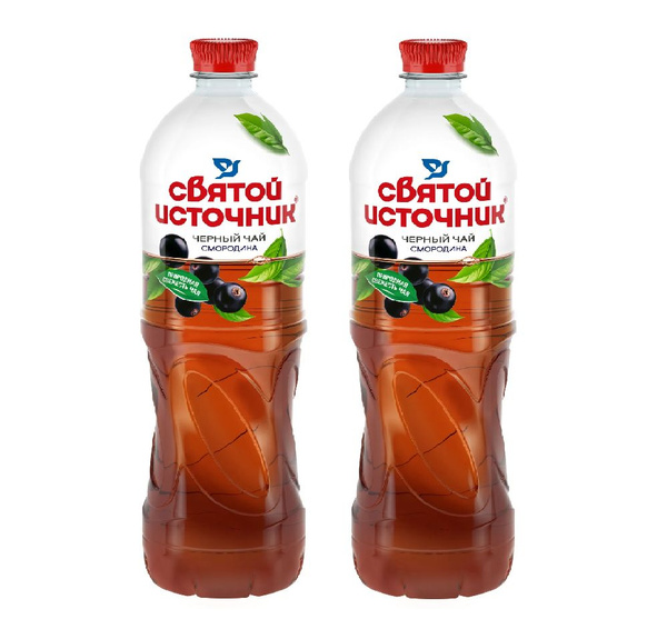 Чай черный холодный Святой Источник Смородина, 2 шт по 1 л - купить с ...