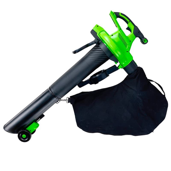 Воздуходув-пылесос садовый аккумуляторный Greenworks GD40BVII 2406907 ...