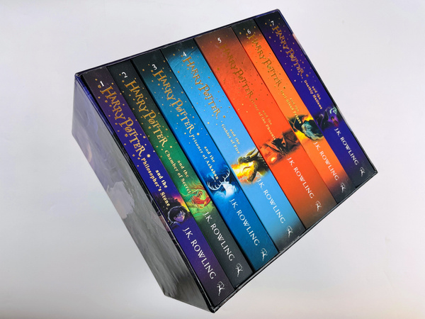 Harry Potter Bloomsbury Set 7 books Paperback / Гарри Поттер на ...