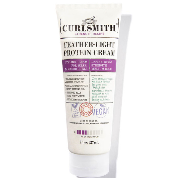 Curlsmith Протеиновый крем для волос Featherlight Protein Cream 237 мл ...