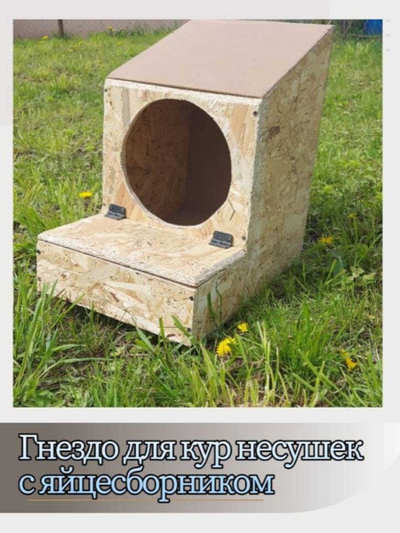 Гнездо для кур несушек с яйцесборником купить на OZON по низкой цене ...