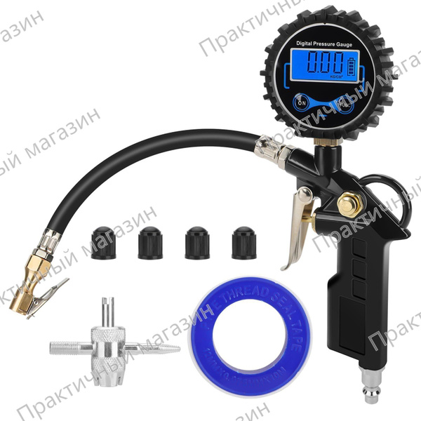 Манометр для подкачки шин цифровой () Digital Tire Inflation Gauge ...