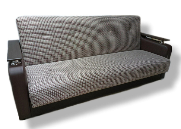 Диван-кровать Диван книжка "Вега" с подлокотниками МДФ, прямой, на ...