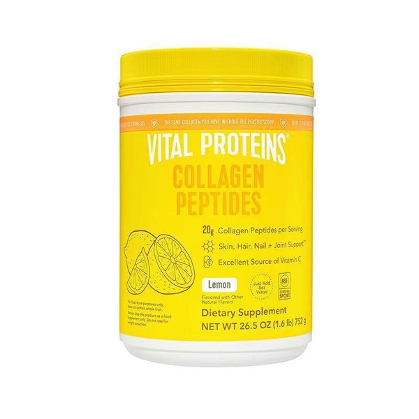 Vital Proteins, Пептиды коллагена, без вкусовых добавок, 752гр Лимонный ...