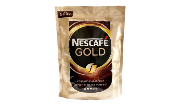 Кофе растворимый Nescafe Gold 500г. 1шт. - купить с доставкой по ...
