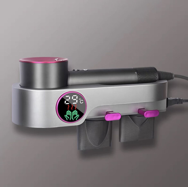 Держатель для насадок фена Dyson, самоклеящийся ,С индикатором ...