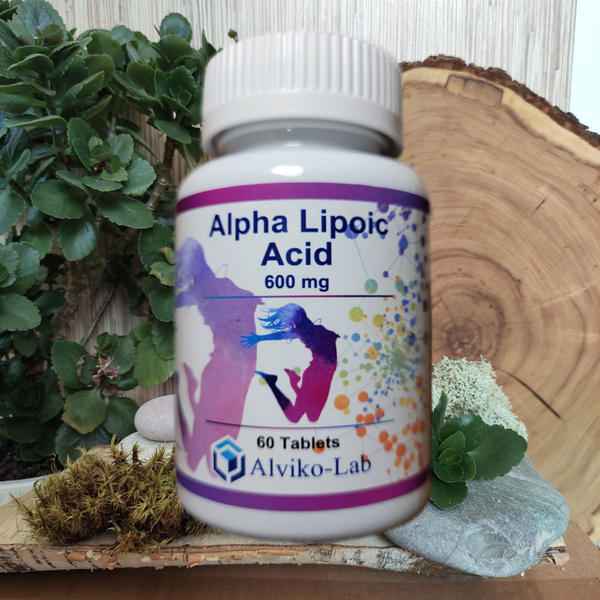 Альфа-липоевая кислота Alviko-lab Alpha Lipoic Acid 600 мг 60 таблеток ...