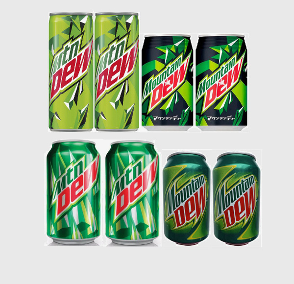 Набор газированных напитков Mountain Dew, (8 шт.) - купить с доставкой ...