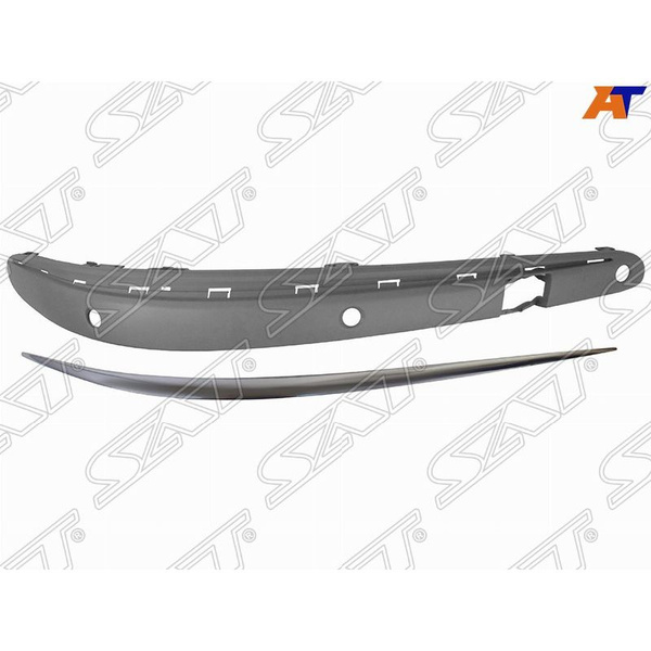 Молдинг переднего бампера правый для Мерседес W211 2002-2006, Mercedes ...