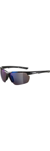 Очки Солнцезащитные Alpina Defey Hr Black Gloss/Blue Mirror Cat. 3 (Б/Р ...