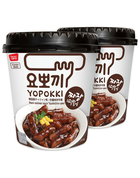 Рисовые клецки Токпокки с соусом чачжан 120 г * 2 шт - купить с ...