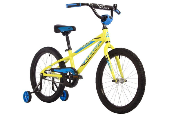 Велосипед Novatrack Dodger 20" (2024), зеленый - купить с доставкой по ...