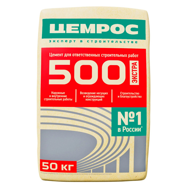 Евроцемент м-500 50 кг. купить по низкой цене с доставкой в интернет ...