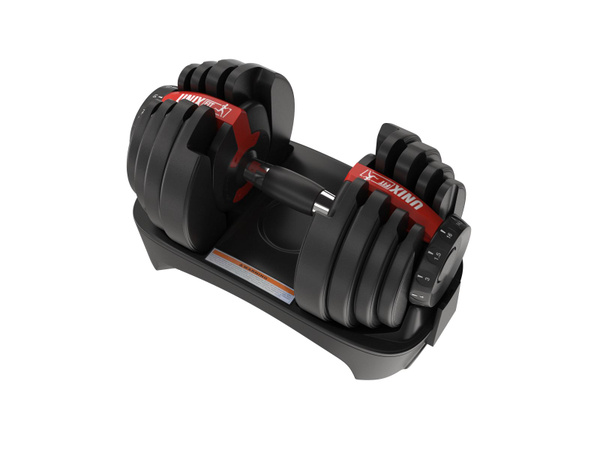 Гантели UNIX Fit Гантель со ступенчатой регулировкой 16 кг, 1 шт. по 16 ...