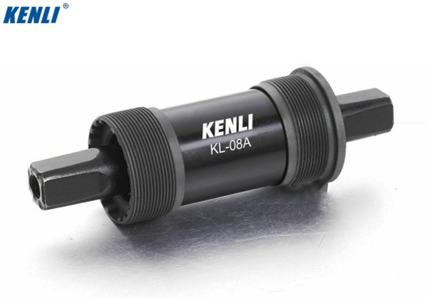 Каретка-картридж KENLI KL-08A, промподшипники, чашки стальные, SQR, 68 ...
