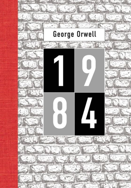 1984 by George Orwell Book Cover on Behance George orwell, George orwell 1984, B