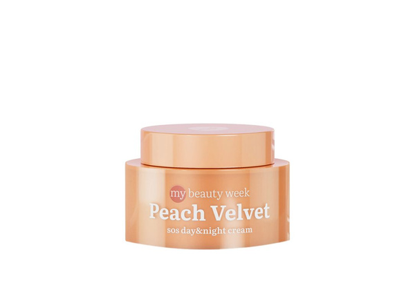 Восстанавливающий крем для лица с пантенолом 7DAYS PEACH VELVET купить ...
