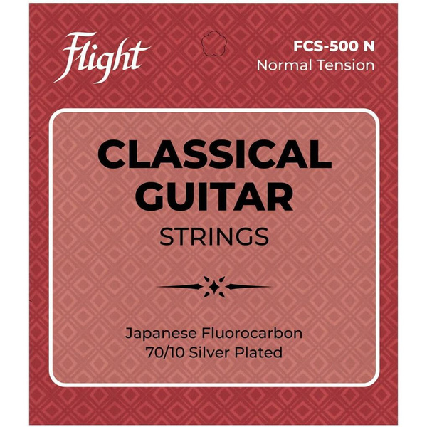 FLIGHT FCS-500 N - Струны для классической гитары, флюорокарбон, басы ...