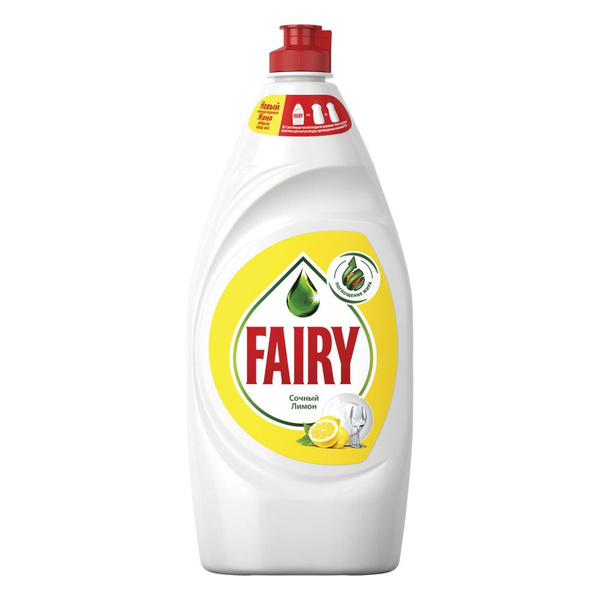 Упаковка 6 шт. Средство для мытья посуды, 900 мл, FAIRY (Фейри) "Сочный ...