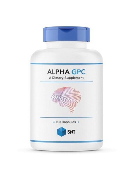 SNT Alpha GPC альфа - глицерофосфохолин 600 мг 60 капсул - купить с ...