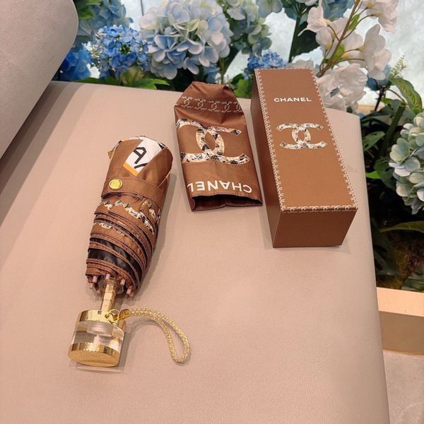 Зонт Chanel, 5 сложений, белый, желтый купить по низкой цене в интернет ...