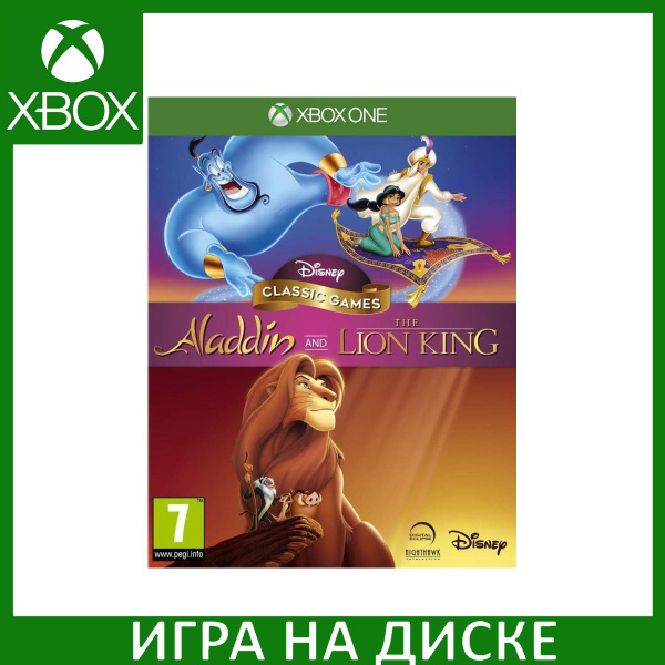 Disney Classic Games Aladdin and The Lion King Xbox One Xbox One OZON 307253349