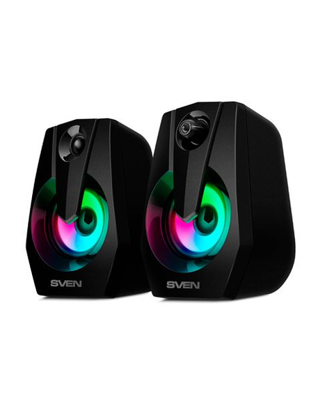 Акустическая система Sven Колонка SVEN 370, черный (USB), черный ...